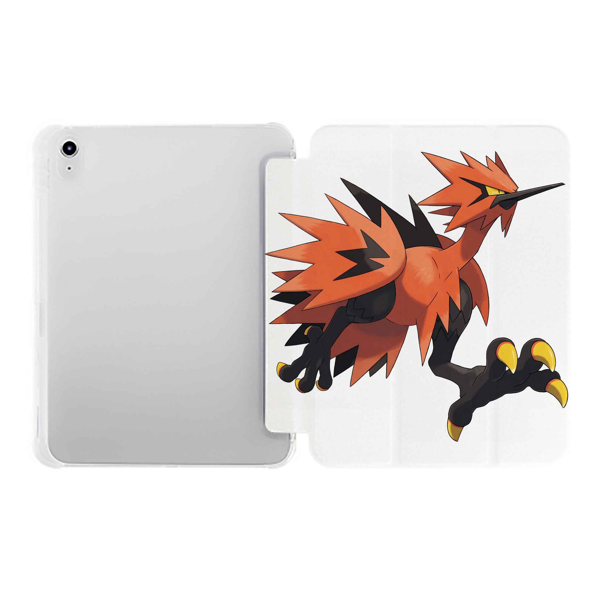 （画像用） ポケットモンスター Pokémon IPad ケース ペン収納付き 三つ折りスタンド PUレザー×シリコン 対応機種9.5/10.5/10.9インチ